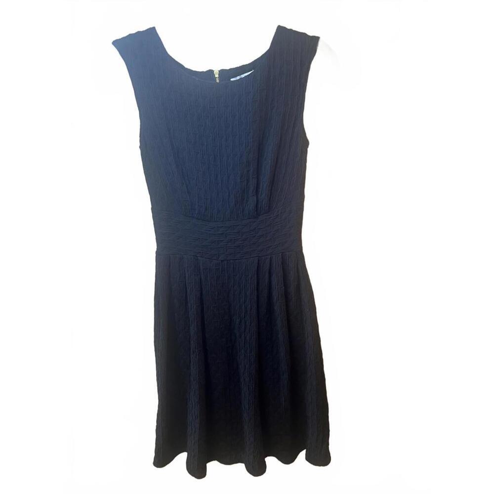 Black Textured Stretchy Sleeveless Dress by Closet New with Tags Size XS